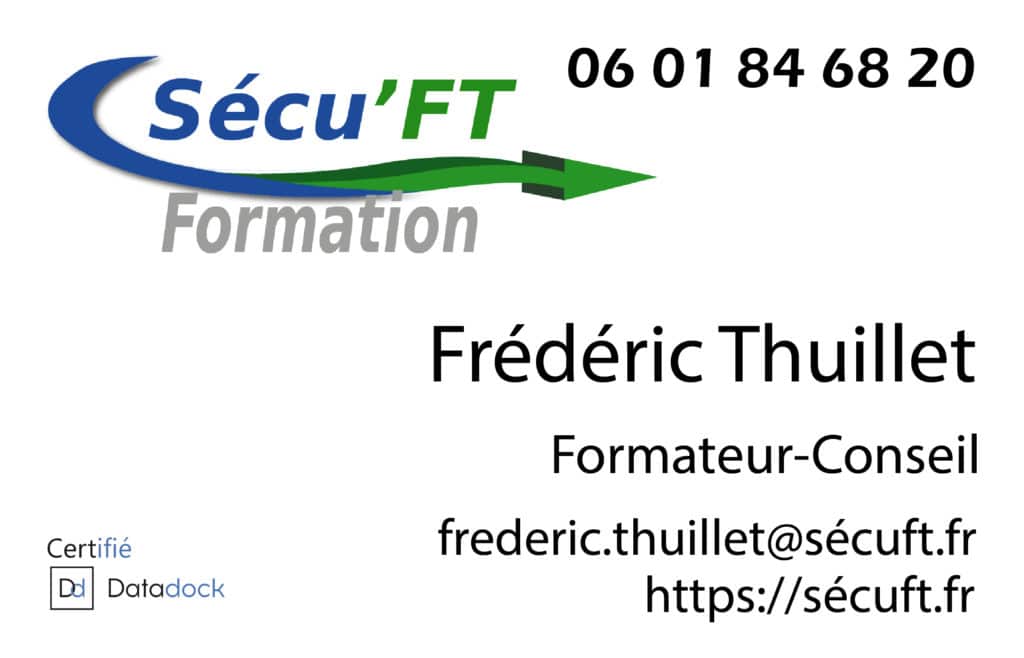 carte de visite frédéric thuillet recto